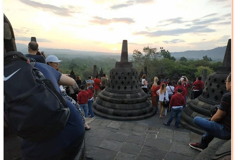 Half day Borobudur Sunrise or sunset is one of the most beautiful sunrises or sunset in your entire life! So beautiful, experience should never be missed !